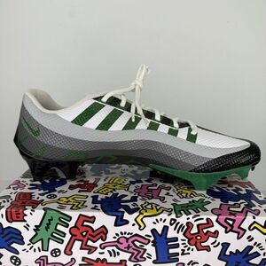 NIKE VAPOR EDGE SPEED 360 FOOTBALL CLEATS SIZE 12 WHITE/PINE GREEN‎ DV0780-004